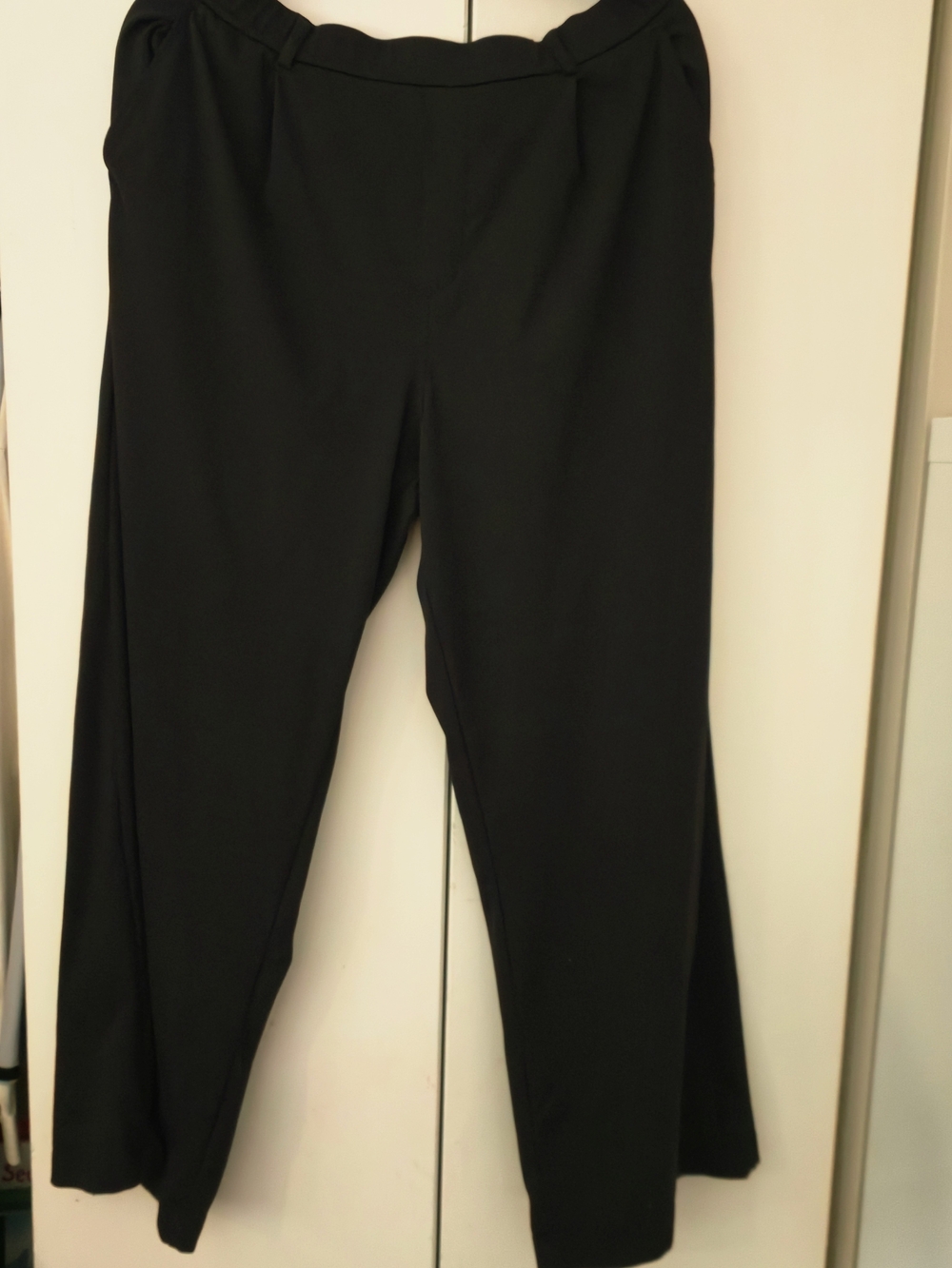 HALARA Black Womens Dress Pants - Classic Straight Trousers